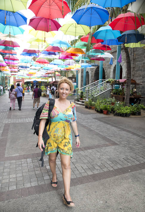På oppdagelsesferd i Port Louis, hovedstaden på Mauritius.