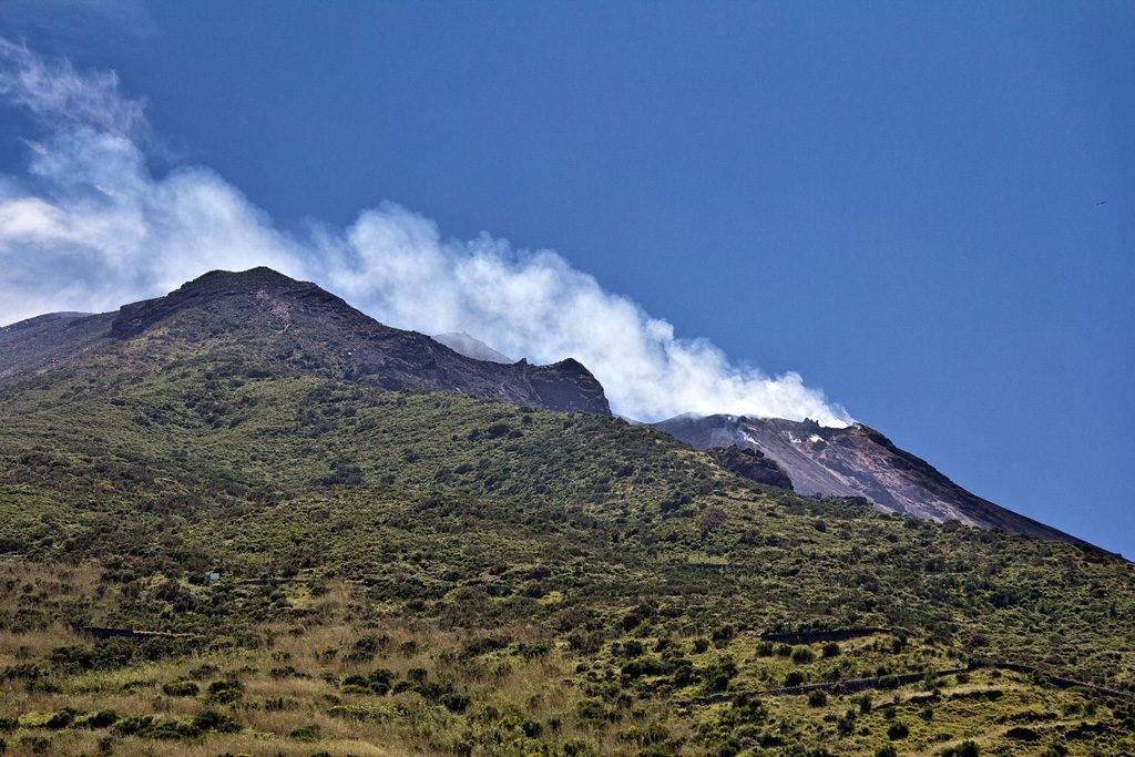 Vulkanen på Stromboli
