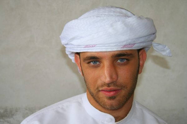 Arabian blue eyes