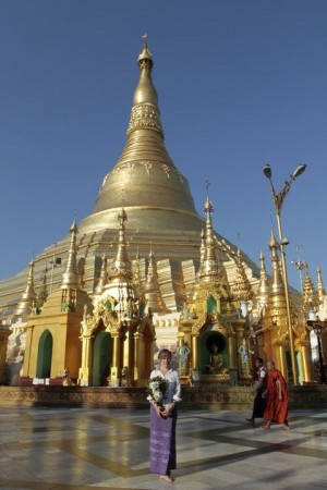 Inga Sarong Burma Myanmar tempel pagode