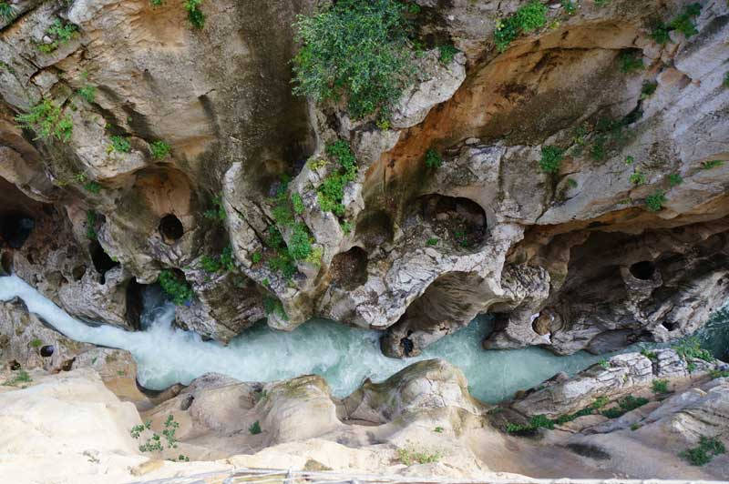 Caminito del Rey vandring Spania