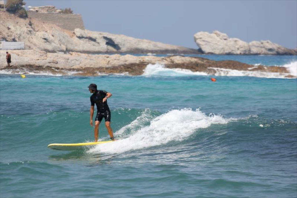Vasilis, the surfing champion
