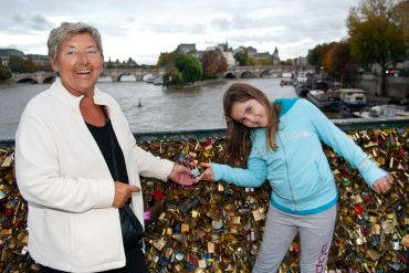 Paris med barnebarn