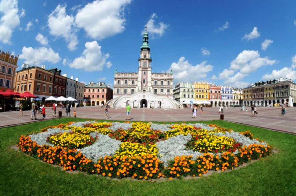 Torget i Zamosc