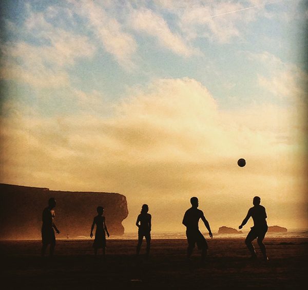 Fotballreiser strand