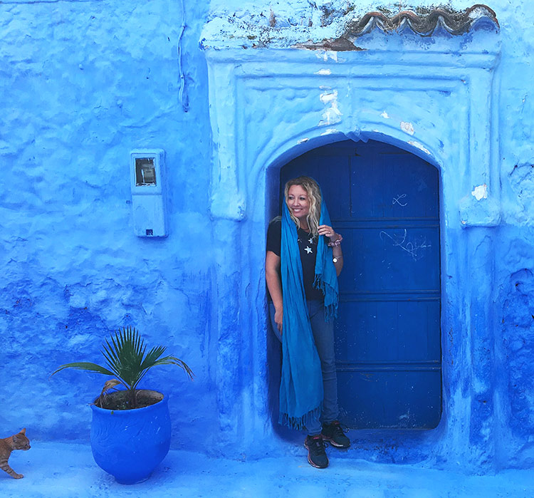 Chefchaouen Vibeke Montero