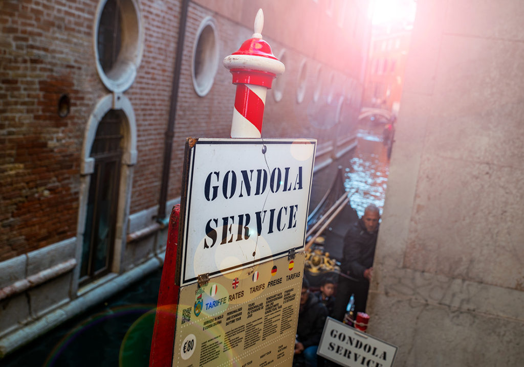 koronaord som karantene oppsto i Venezia